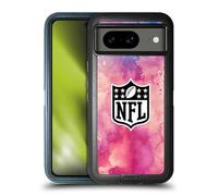 Head Case Designs Officially Licensed NFL Watercolor Shield Ultra-Armoured Shockproof Case [Military Grade Protection] Compatible With Google Pixel 8