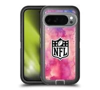 Head Case Designs Officially Licensed NFL Watercolor Shield Ultra-Armoured Shockproof Case [Military Grade Protection] Compatible With Google Pixel 10