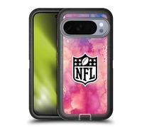Head Case Designs Officially Licensed NFL Watercolor Shield Ultra-Armoured Shockproof Case [Military Grade Protection] Compatible With Google Pixel 10 Pro XL