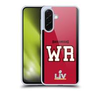 Head Case Designs Officially Licensed NFL WR Game Jersey Red Tampa Bay Buccaneers Bucs Positions & Logo Gel Case [Military Grade Protection] Compatible With Samsung Galaxy A36 5G