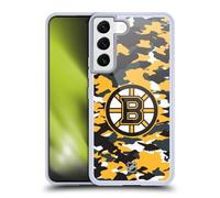 Head Case Designs Officially Licensed NHL Camouflage Boston Bruins Gel Case [Military Grade Protection] Compatible With Samsung Galaxy S22 5G