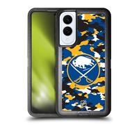 Head Case Designs Officially Licensed NHL Camouflage Buffalo Sabres Ultra-Armoured Shockproof Case [Military Grade Protection] Compatible With Samsung Galaxy S25 Edge