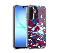 Head Case Designs Officially Licensed NHL Camouflage Colorado Avalanche Gel Case [Military Grade Protection] Compatible With Samsung Galaxy A17 4G / 5G
