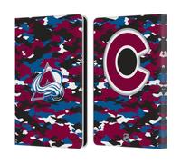 Head Case Designs Officially Licensed NHL Camouflage Colorado Avalanche Leather Wallet Case Compatible With Amazon Kindle Paperwhite 6