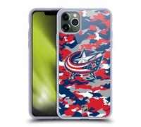 Head Case Designs Officially Licensed NHL Camouflage Columbus Blue Jackets Gel Case [Military Grade Protection] Compatible with Apple iPhone 11 Pro Max and Compatible with MagSafe