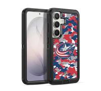 Head Case Designs Officially Licensed NHL Camouflage Columbus Blue Jackets Ultra-Armoured Shockproof Case [Military Grade Protection] Compatible With Samsung Galaxy S26