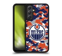 Head Case Designs Officially Licensed NHL Camouflage Edmonton Oilers Gel Armour Case [Military Grade Protection] Compatible With Samsung Galaxy A54 5G
