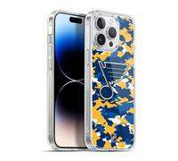 Head Case Designs Officially Licensed NHL Camouflage St Louis Blues Gel Case [Military Grade Protection] Compatible With Apple iPhone 13 Pro Max
