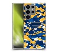 Head Case Designs Officially Licensed NHL Camouflage St Louis Blues Hard Back Case Compatible With Samsung Galaxy S24 Ultra 5G