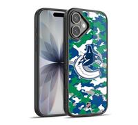 Head Case Designs Officially Licensed NHL Camouflage Vancouver Canucks Gel Armour Case [Military Grade Protection] Compatible With Apple iPhone 17