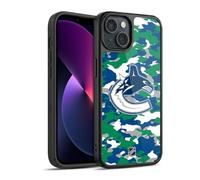 Head Case Designs Officially Licensed NHL Camouflage Vancouver Canucks Gel Armour Case [Military Grade Protection] Compatible With Apple iPhone 13