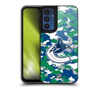 Head Case Designs Officially Licensed NHL Camouflage Vancouver Canucks Gel Armour Case [Military Grade Protection] Compatible With Samsung Galaxy A15