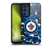 Head Case Designs Officially Licensed NHL Camouflage Winnipeg Jets Gel Armour Case [Military Grade Protection] Compatible With Samsung Galaxy A15