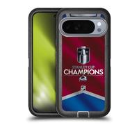 Head Case Designs Officially Licensed NHL Colorado Avalanche Jersey 2022 Stanley Cup Champions Ultra-Armoured Shockproof Case [Military Grade Protection] Compatible With Google Pixel 10 Pro XL