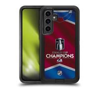 Head Case Designs Officially Licensed NHL Colorado Avalanche Jersey 2022 Stanley Cup Champions Ultra-Armoured Shockproof Case [Military Grade Protection] Compatible With Samsung Galaxy S24+ 5G