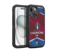 Head Case Designs Officially Licensed NHL Colorado Avalanche Jersey 2022 Stanley Cup Champions Ultra-Armoured Shockproof Case [Military Grade Protection] Compatible With Apple iPhone 15