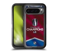 Head Case Designs Officially Licensed NHL Colorado Avalanche Jersey 2022 Stanley Cup Champions Ultra-Armoured Shockproof Case [Military Grade Protection] Compatible With Google Pixel 9 Pro XL