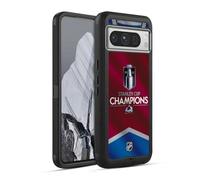 Head Case Designs Officially Licensed NHL Colorado Avalanche Jersey 2022 Stanley Cup Champions Ultra-Armoured Shockproof Case [Military Grade Protection] Compatible With Google Pixel 8 Pro