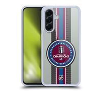 Head Case Designs Officially Licensed NHL Colorado Avalanche Puck Pattern 2022 Stanley Cup Champions Gel Case [Military Grade Protection] Compatible With Samsung Galaxy A56 5G