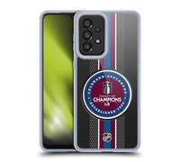 Head Case Designs Officially Licensed NHL Colorado Avalanche Puck Pattern 2022 Stanley Cup Champions Gel Case [Military Grade Protection] Compatible With Galaxy A33 5G (2022)