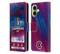 Head Case Designs Officially Licensed NHL Colorado Avalanche Ticket 2022 Stanley Cup Champions Leather Wallet Case Compatible With Apple iPhone 17