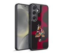Head Case Designs Officially Licensed NHL Cow Pattern Arizona Coyotes Gel Armour Case [Military Grade Protection] Compatible With Samsung Galaxy S24 5G
