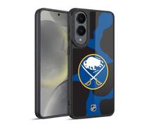 Head Case Designs Officially Licensed NHL Cow Pattern Buffalo Sabres Gel Armour Case [Military Grade Protection] Compatible With Samsung Galaxy S25 Edge