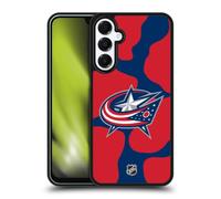 Head Case Designs Officially Licensed NHL Cow Pattern Columbus Blue Jackets Gel Armour Case [Military Grade Protection] Compatible With Samsung Galaxy A16 5G