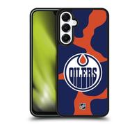 Head Case Designs Officially Licensed NHL Cow Pattern Edmonton Oilers Gel Armour Case [Military Grade Protection] Compatible With Samsung Galaxy A16 5G