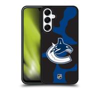 Head Case Designs Officially Licensed NHL Cow Pattern Vancouver Canucks Gel Armour Case [Military Grade Protection] Compatible With Samsung Galaxy A16 5G