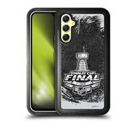 Head Case Designs Officially Licensed NHL Distressed 2021 Stanley Cup Final Ultra-Armoured Shockproof Case [Military Grade Protection] Compatible With Samsung Galaxy A34 5G