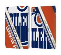 Head Case Designs Officially Licensed NHL Edmonton Oilers Oversized 2024 Stanley Cup Champions Leather Wallet Case Compatible With Apple iPad Pro 12.9 2020/2021/2022
