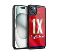 Head Case Designs Officially Licensed NHL Florida Panthers Jersey 2024 Stanley Cup Champions Gel Armour Case [Military Grade Protection] Compatible With Apple iPhone 15 Plus