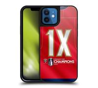 Head Case Designs Officially Licensed NHL Florida Panthers Jersey 2024 Stanley Cup Champions Gel Armour Case [Military Grade Protection] Compatible With Apple iPhone 12 / iPhone 12 Pro
