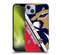 Head Case Designs Officially Licensed NHL Florida Panthers Oversized 2024 Stanley Cup Champions Hard Back Case Compatible With Apple iPhone 14 Plus