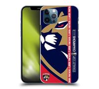 Head Case Designs Officially Licensed NHL Florida Panthers Oversized 2025 Stanley Cup Champions Hard Back Case Compatible With Apple iPhone 12 / iPhone 12 Pro