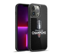 Head Case Designs Officially Licensed NHL Florida Panthers Puck Pattern 2024 Stanley Cup Champions Gel Armour Case [Military Grade Protection] Compatible With Apple iPhone 13 Pro Max