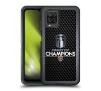 Head Case Designs Officially Licensed NHL Florida Panthers Puck Pattern 2024 Stanley Cup Champions Ultra-Armoured Shockproof Case [Military Grade Protection] Compatible With Samsung Galaxy A12 (2020)