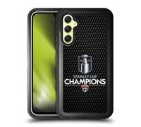 Head Case Designs Officially Licensed NHL Florida Panthers Puck Pattern 2024 Stanley Cup Champions Ultra-Armoured Shockproof Case [Military Grade Protection] Compatible With Samsung Galaxy A34 5G