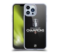 Head Case Designs Officially Licensed NHL Florida Panthers Puck Pattern 2025 Stanley Cup Champions Gel Case [Military Grade] Compatible with Apple iPhone 13 Pro Max and Compatible with MagSafe