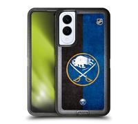 Head Case Designs Officially Licensed NHL Half Distressed Buffalo Sabres Ultra-Armoured Shockproof Case [Military Grade Protection] Compatible With Samsung Galaxy S25 Edge