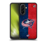 Head Case Designs Officially Licensed NHL Half Distressed Columbus Blue Jackets Gel Armour Case [Military Grade Protection] Compatible With Samsung Galaxy A36 5G