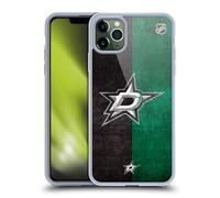 Head Case Designs Officially Licensed NHL Half Distressed Dallas Stars Gel Case [Military Grade Protection] Compatible with Apple iPhone 11 Pro Max and Compatible with MagSafe