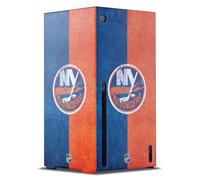 Head Case Designs Officially Licensed NHL Half Distressed New York Islanders Game Console Wrap Case Cover Compatible With Xbox Series X