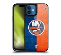 Head Case Designs Officially Licensed NHL Half Distressed New York Islanders Gel Armour Case [Military Grade Protection] Compatible With Apple iPhone 12 / iPhone 12 Pro