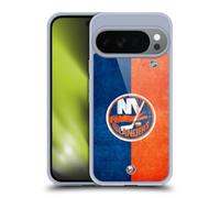Head Case Designs Officially Licensed NHL Half Distressed New York Islanders Gel Case [Military Grade Protection] Compatible with Google Pixel 10 and Compatible with MagSafe