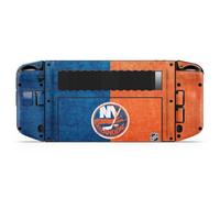 Head Case Designs Officially Licensed NHL Half Distressed New York Islanders Vinyl Sticker Skin Decal Cover Compatible With Lenovo Legion Go
