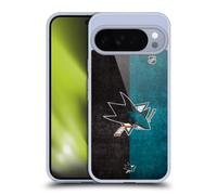 Head Case Designs Officially Licensed NHL Half Distressed San Jose Sharks Gel Case [Military Grade Protection] Compatible with Google Pixel 10 Pro XL and Compatible with MagSafe