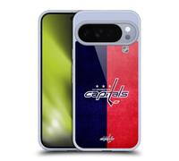 Head Case Designs Officially Licensed NHL Half Distressed Washington Capitals Gel Case [Military Grade Protection] Compatible with Google Pixel 10 Pro XL and Compatible with MagSafe