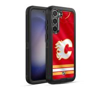 Head Case Designs Officially Licensed NHL Jersey Calgary Flames Ultra-Armoured Shockproof Case [Military Grade Protection] Compatible With Samsung Galaxy S23+ 5G